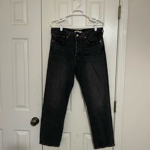 Levi’s Wedgie Straight Jeans, 31” waist